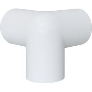 Produktbild für Schutzprofil Moravia Kreis, selbstklebend, weiß