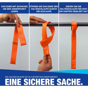 Produktbild für Zurrschlaufen NTG LS7901, 10 Stück