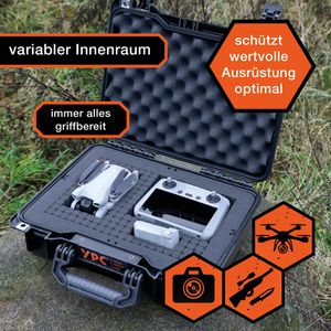 Produktbild für Transportkoffer YPC Xplorer Case M, abschließbar, Kunststoff