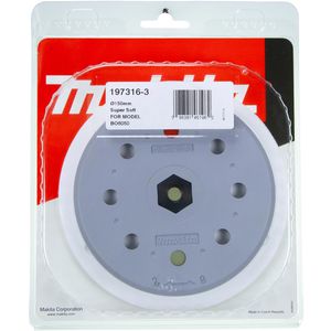 Produktbild für Schleifteller Makita 197316-3 Superweich, Klett