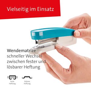 Produktbild für Heftgerät Novus E 20 fresh, 60-E2067, inkl. 200 Heftklammern