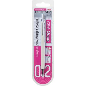 Produktbild für Druckbleistift Pentel Orenz, weiß, Kunststoff