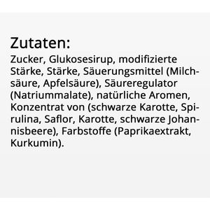 Produktbild für Fruchtgummis Red-Band Gummi Stäbchen super sauer