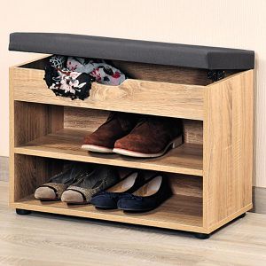 Produktbild für Schuhbank Kesper 15924, eiche, aus Holz