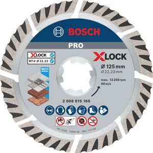 Trennscheibe Bosch PRO Multi Material, X-Lock