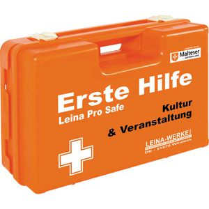 Leina-Werke Erste-Hilfe-Koffer Pro Safe DIN 13157, Kultur Veranstaltung, REF 21113, Typ C + Zusatz