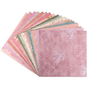 Produktbild für Motivpapier Ideen-mit-Herz Duo-Design-Papiere, 25 x 25 cm