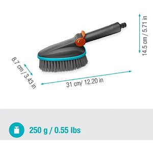 Produktbild für Waschbürste Gardena Cleansystem Handbürste M soft, 18842-20