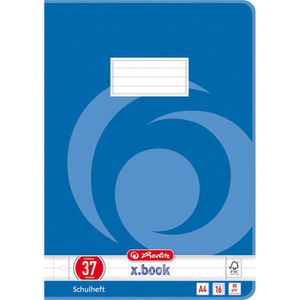 Produktbild für Schulheft Herlitz 3323706 x-book, ab 5. Klasse, A4