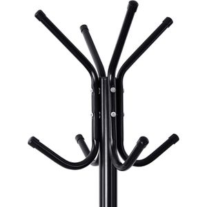 Produktbild für Garderobenständer Songmics RCR17B, schwarz