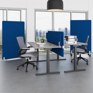 Produktbild für Tischtrennwand Böttcher-AG Style, dunkelblau