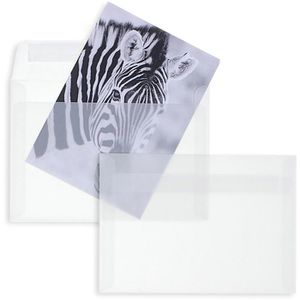 Produktbild für Briefumschläge Blanke weiß/transparent, C6