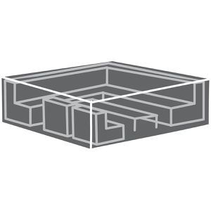 Produktbild für Gartenmöbel-Abdeckung barths mittel, 61000036, hellgrau