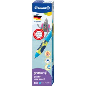 Produktbild für Druckbleistift Pelikan griffix Neon Fresh Blue blau Kunststoff
