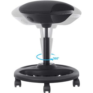 Produktbild für Drehhocker Songmics OSC06BK