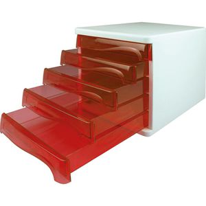 Produktbild für Schubladenbox Helit H6129420, the wave, A4