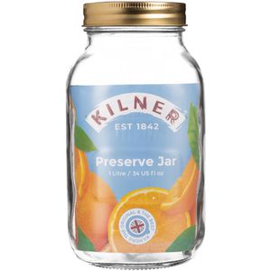 Produktbild für Einmachglas Kilner 0025.401, mit Schraubdeckel