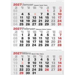 Produktbild für 3-Monatskalender Idena 11908