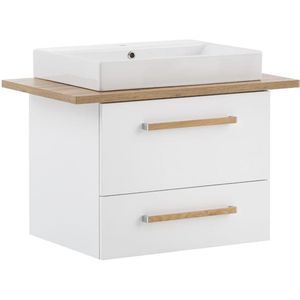 Waschtisch Schildmeyer Duo, hängend, weiß