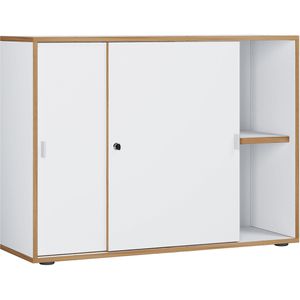 Schiebetürenschrank VCM Salia 920734, Holz