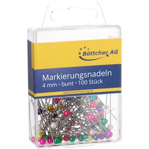 Produktbild für Markierungsnadeln Böttcher-AG farbig sortiert