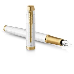 Produktbild für Füller Parker IM Premium Pearl G.C., Feder F