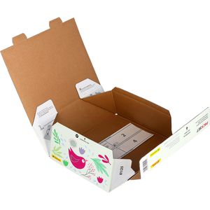 Produktbild für Faltkartons DeutschePost PACKSET Frühling, Gr. M