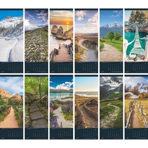 Produktbild für Bildkalender GEO 580418, Wege, Jahr 2026