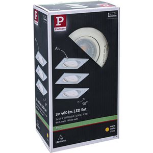 Produktbild für LED-Einbaustrahler Paulmann Nova, warmweiß