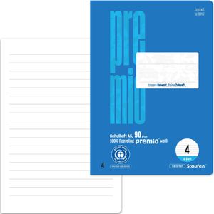 Produktbild für Schulheft Staufen Premio, 040780004, für 4. Klasse, A5