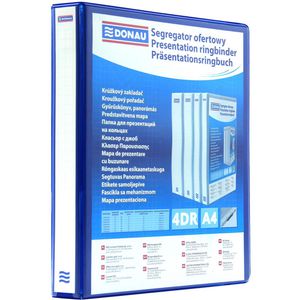 Präsentationsringbuch DONAU 2788654PL-10, A4