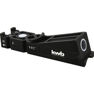 Produktbild für Bohrhilfe kwb Bohrschablone, 758600, Set