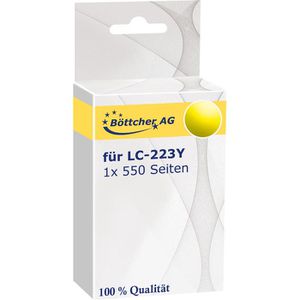 Produktbild für Tinte Böttcher-AG für Brother LC-223Y