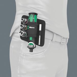 Produktbild für Umschaltknarre Wera 8009 Zyklop Pocket Set 2