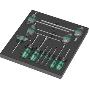 Produktbild für Schraubendreher Wera 9713 Schaumstoffeinlage Hex Set 1