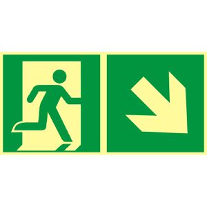 Produktbild für Hinweisschild Abtec ISO 7010 E002+E006 Kunststoff