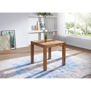 Produktbild für Esstisch Wohnling WL1.319, Sheesham-Massivholz