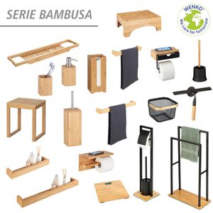 Produktbild für Handtuchhalter Wenko Bambusa, 24742100