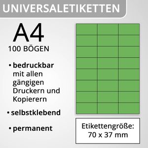 Produktbild für Universaletiketten Herma 4409 Special, grün