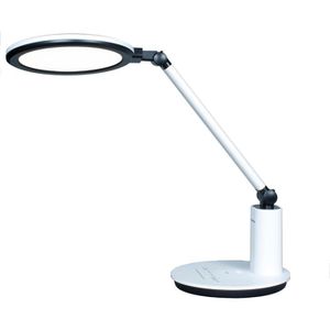 Produktbild für Schreibtischlampe Lumeno Isis, weiß, LED, dimmbar
