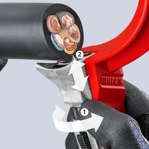 Produktbild für Abisolierwerkzeug Knipex STX60, 16 45 220