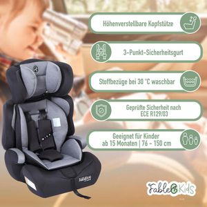 Produktbild für Kindersitz FableKids Mika R129