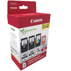 Produktbild für Tinte Canon 2x PG-560XL + CL-561XL Value Pack