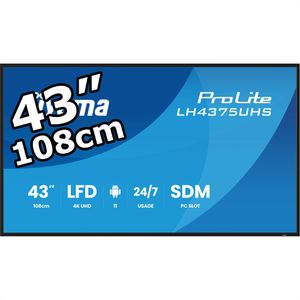 Digital-Signage Iiyama ProLite LH4375UHS-B2AG, 42,5 Zoll
