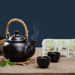 Produktbild für Teebox Relaxdays für Teebeutel, transparent, aus Kunststoff