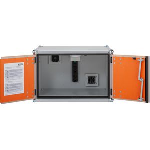 Produktbild für Akku-Ladeschrank CEMO Basic 8/5, mit 4 Steckdosen