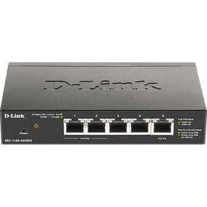 Produktbild für Switch D-Link Gigabit Smart, DGS-1100-05PDV2, managed