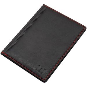 Produktbild für Ausweisetui MJ-Design-Germany 2044, schwarz / rot, Kunstleder