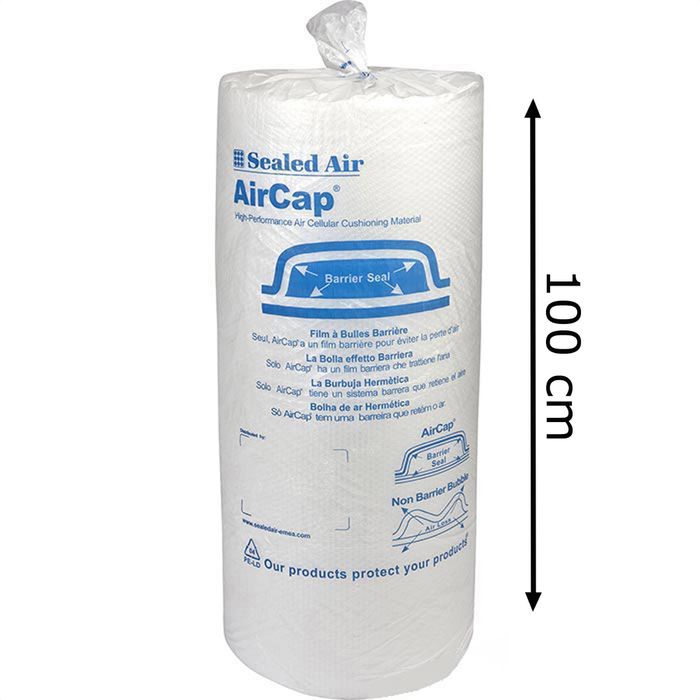 Sealed Air AIRCAP® RECYCLED Luftpolsterfolie 100,0 m x 75,0 cm, 1 Rolle
