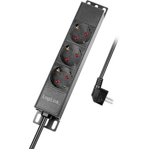 Produktbild für Steckdosenleiste LogiLink PDU3B01, PDU, 2m Kabel